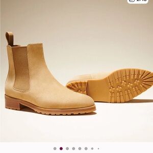 Margaux Beige Ankle Boots